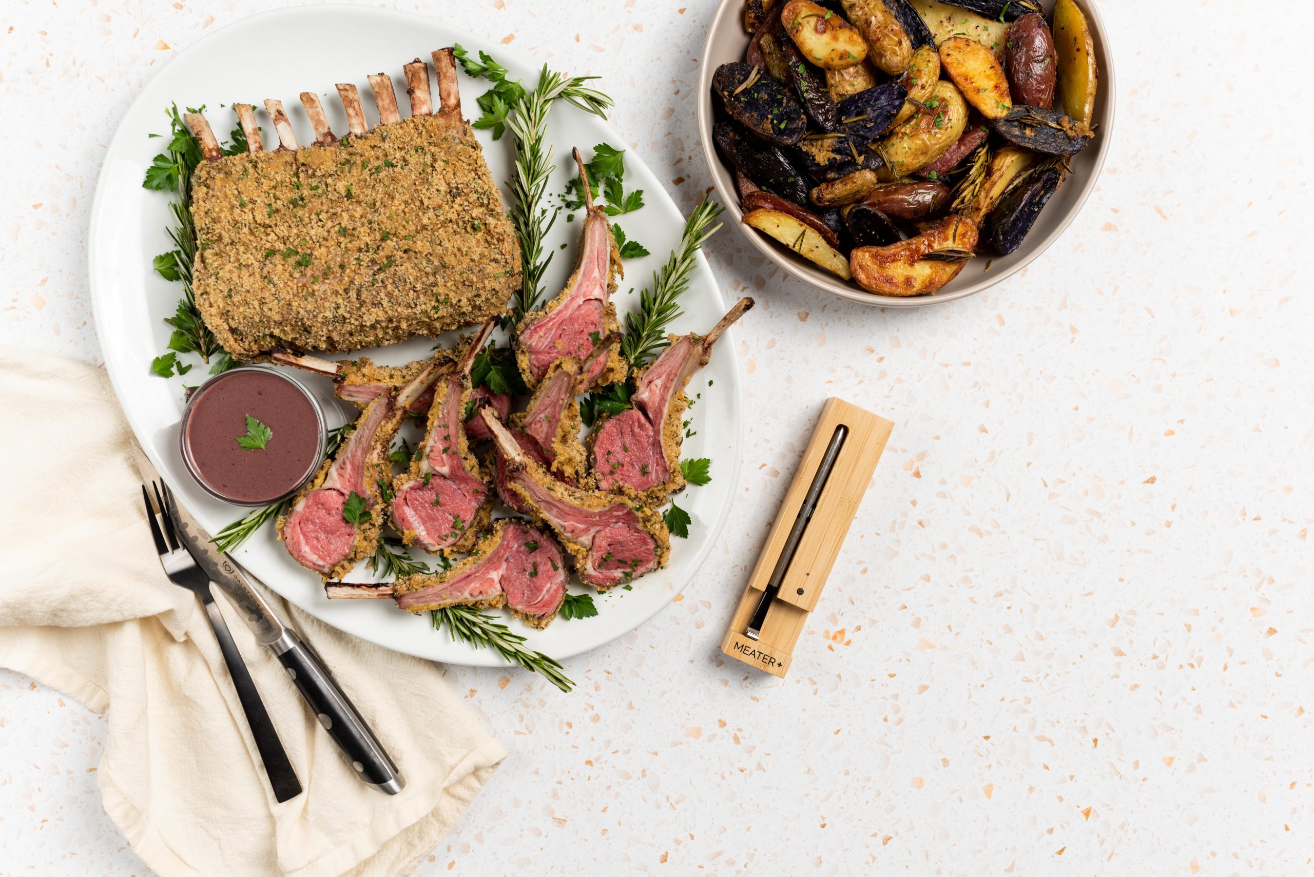 Rack of Lamb with MEATER, Easter Recipe