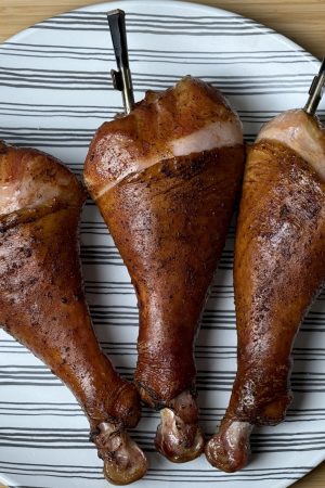 Smoked Turkey Legs @burnt_pellet_bbq | MEATER
